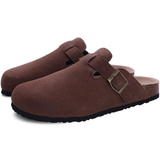 Mules en daim - Livraison offerte