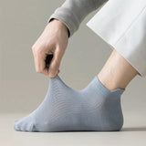 Lot de 5 paires de chaussettes en maille pour homme - Livraison offerte