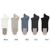 Lot de 5 paires de chaussettes en maille pour homme - Livraison offerte