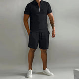 Ensemble bermuda + polo pour homme - Livraison offerte