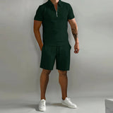 Ensemble bermuda + polo pour homme - Livraison offerte