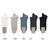 Lot de 5 paires de chaussettes en maille pour homme - Livraison offerte