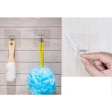 Crochets muraux adhésifs - lot de 10 - Livraison Offerte