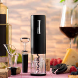 Tire-bouchon électrique rechargeable avec accessoires pour le vin - Livraison Offerte